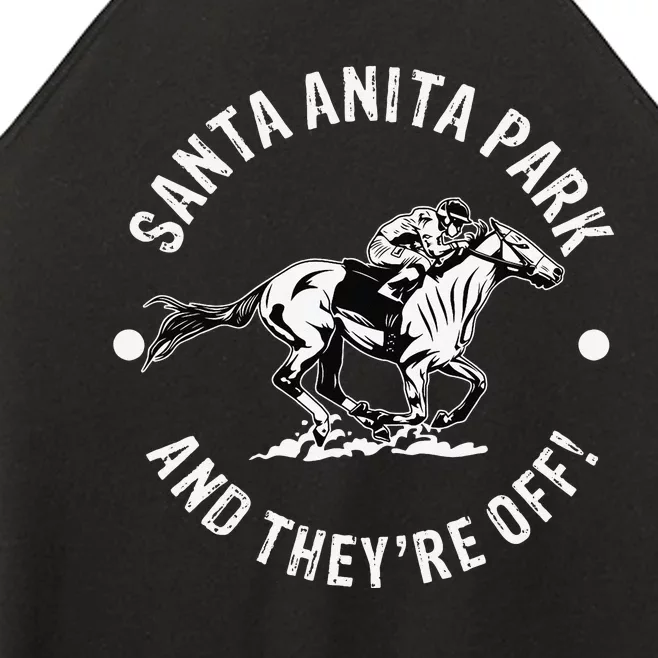 Santa Anita Park Racetrack Horse Racing Equestrian CA Derby Women’s Perfect Tri Rocker Tank