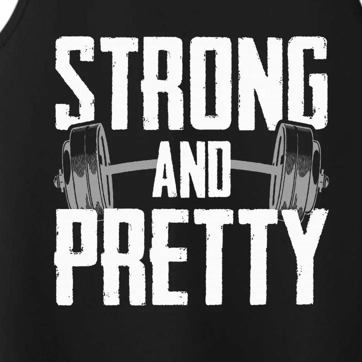 Strong And Pretty Powerlifting Apparel Gym Performance Tank