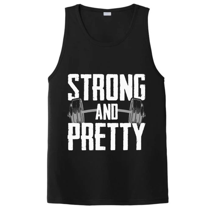 Strong And Pretty Powerlifting Apparel Gym Performance Tank