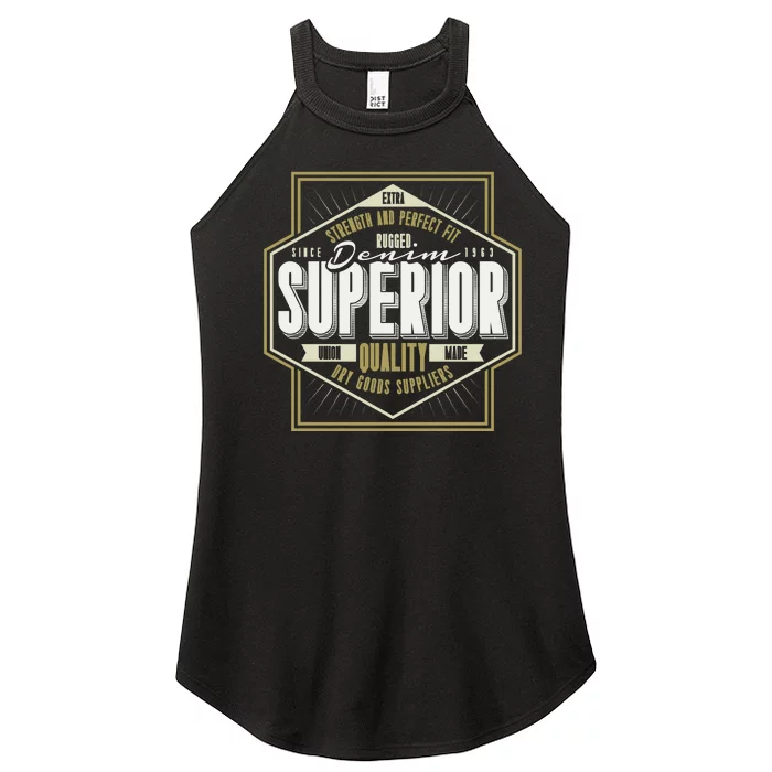 Strength And Perfect Superior Women’s Perfect Tri Rocker Tank