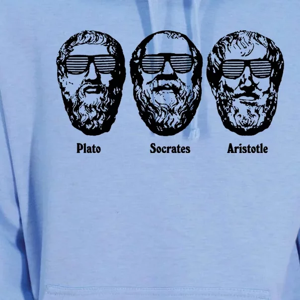 Socrates Aristotle Plato Unisex Surf Hoodie