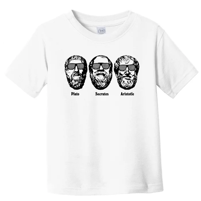 Socrates Aristotle Plato Toddler T-Shirt