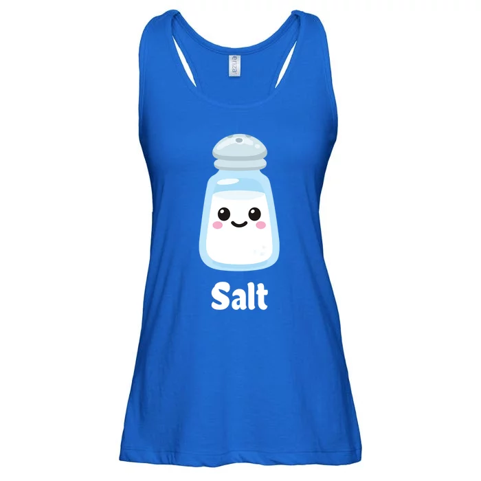 Salt And Pepper Matching Couple Halloween Best Friends Cute Gift Ladies Essential Flowy Tank