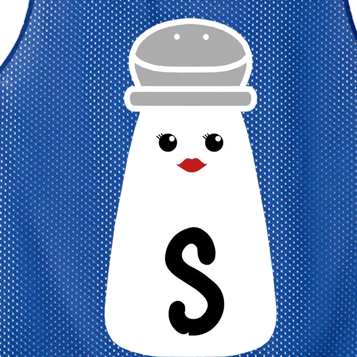 Salt And Pepper Costume Matching Friend Suits Gift Mesh Reversible Basketball Jersey Tank