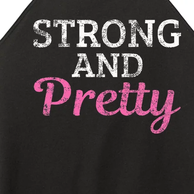 Strong And Pretty Women’s Perfect Tri Rocker Tank