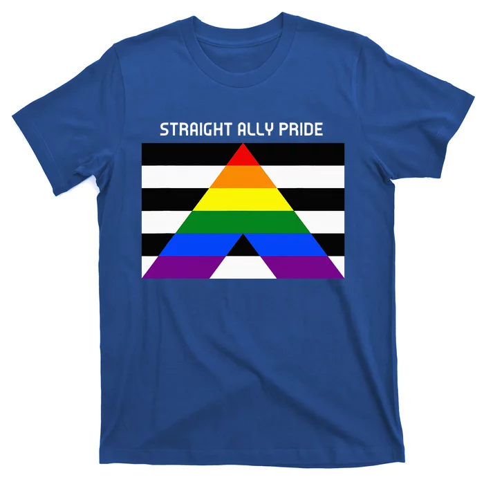 Straight Ally Pride Flag For Any Proud Heterosexual Ally T-Shirt