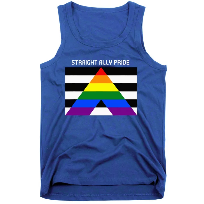 Straight Ally Pride Flag For Any Proud Heterosexual Ally Tank Top