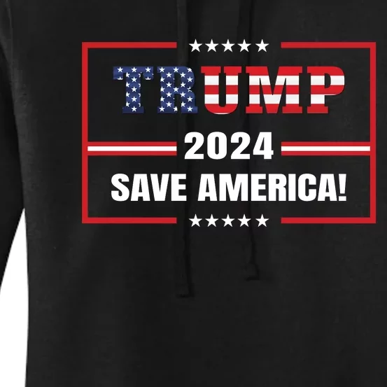 Save America Patriotic Theme Women's Pullover Hoodie