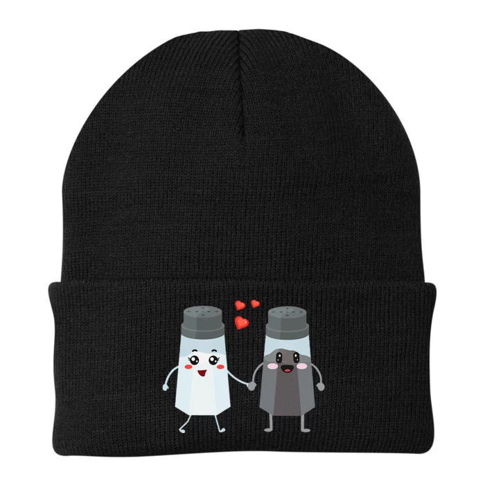 Salt And Pepper Shaker Couple Gift For Chefs And Cooks Knit Cap Winter Beanie