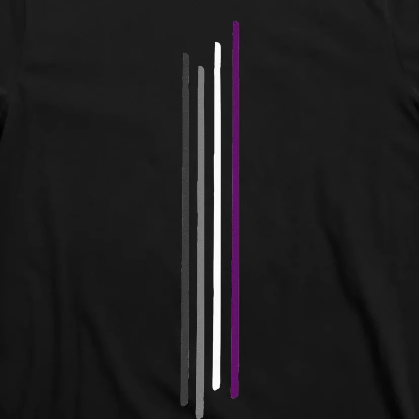 Subtle Asexual Pride Flag Pride Month T-Shirt