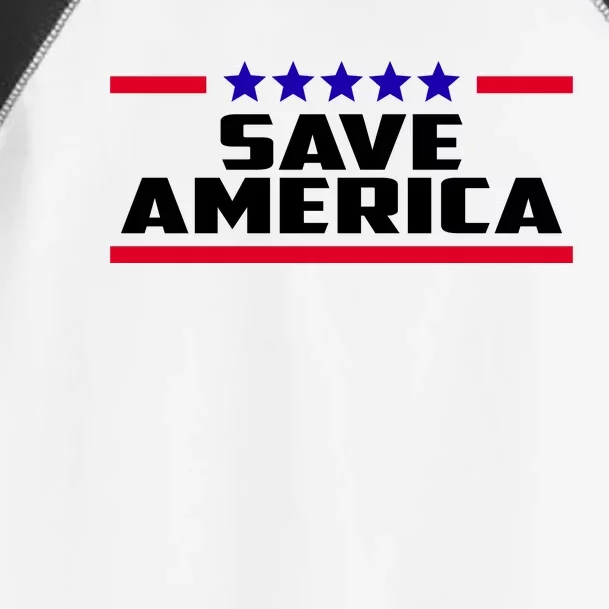 Save America Political Election Toddler Fine Jersey T-Shirt