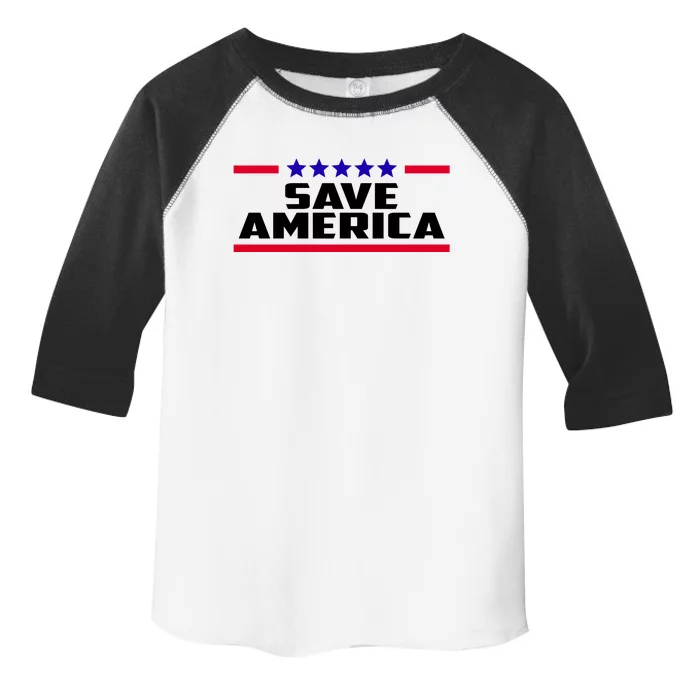 Save America Political Election Toddler Fine Jersey T-Shirt