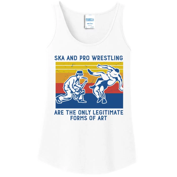 Ska And Pro Wrestling Are The Only Legitimate Forms Of Art Ladies Essential Tank