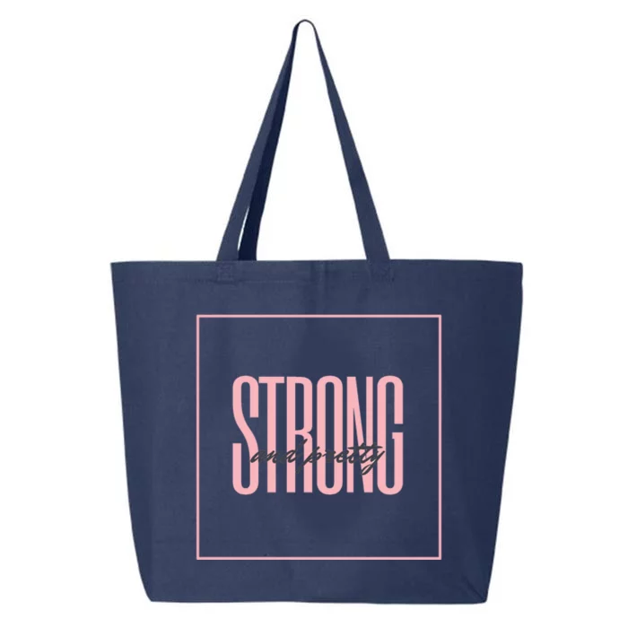 Strong And Pretty Great Gift 25L Jumbo Tote