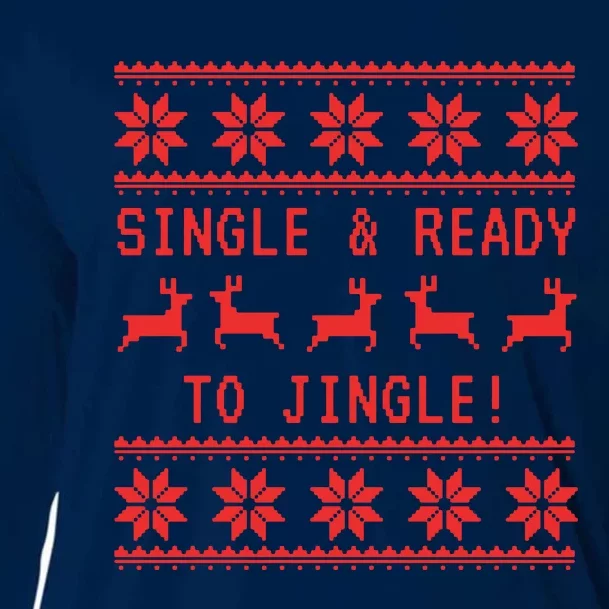 Single And Ready To Jingle Cooling Performance Long Sleeve Crew