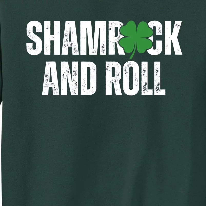 Shamrock And Roll St Patricks Day Sweatshirt