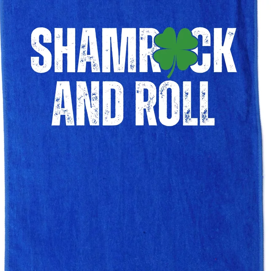 Shamrock And Roll St Patricks Day Platinum Collection Golf Towel