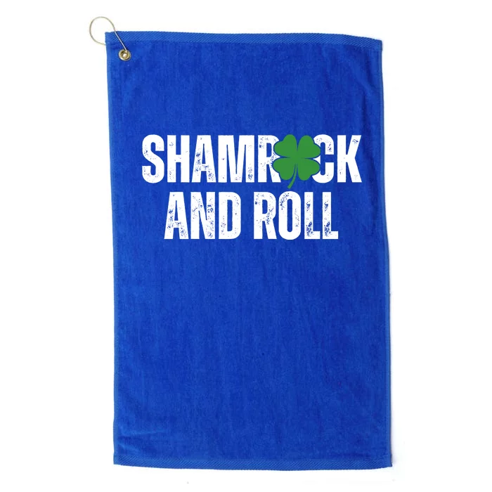 Shamrock And Roll St Patricks Day Platinum Collection Golf Towel