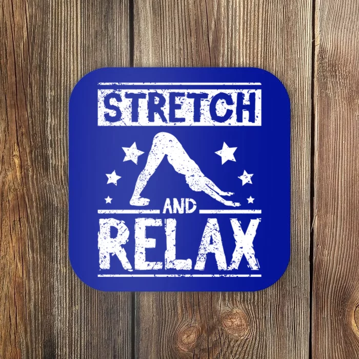 Stretch And Relax Yoga Cool Gift Coaster