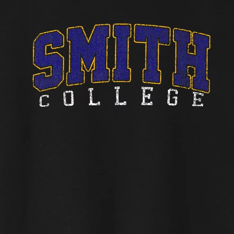 Smith Arch Retro College Athletic Sports Women's Crop Top Tee