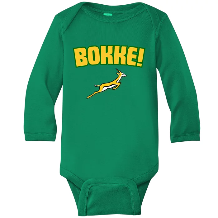 South African Rugby Baby Long Sleeve Bodysuit