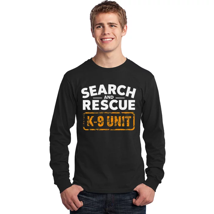 Search And Rescue Team Sar Emergency Response Long Sleeve Shirt