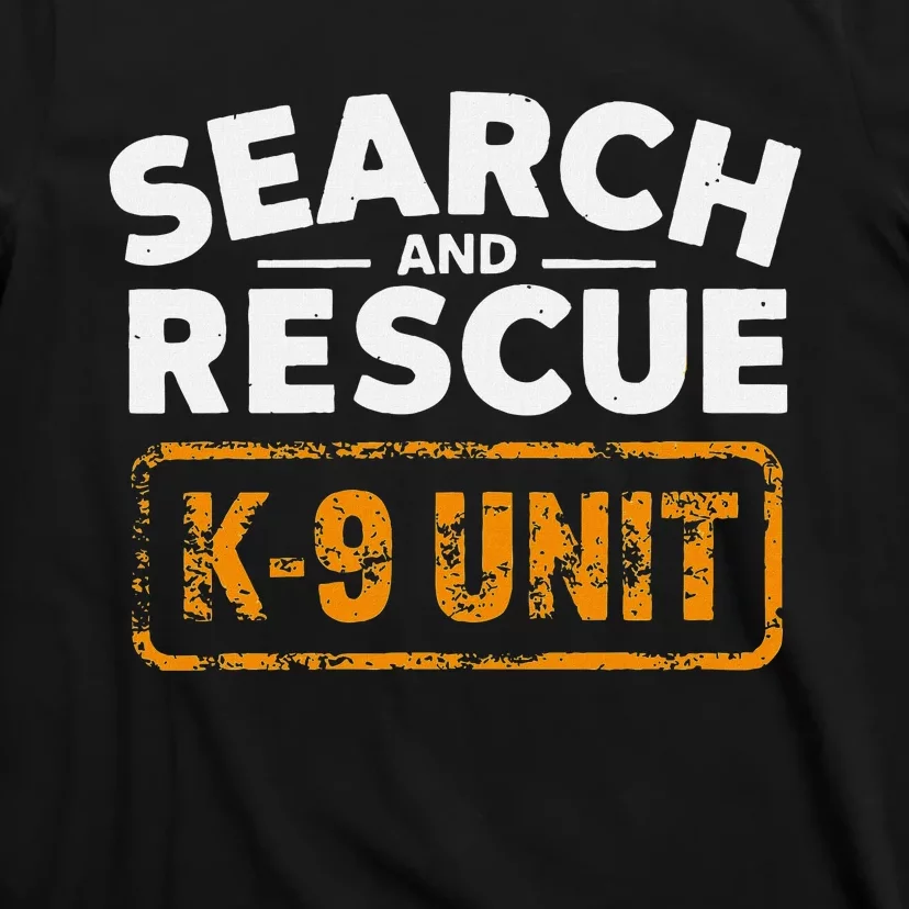 Search And Rescue Team Sar Emergency Response T-Shirt