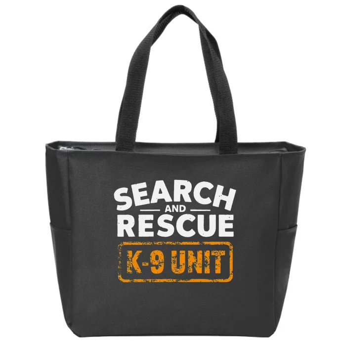 Search And Rescue Team Sar Emergency Response Zip Tote Bag