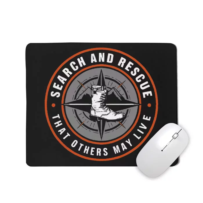 Search And Rescue Team Sar Emergency Response Mousepad