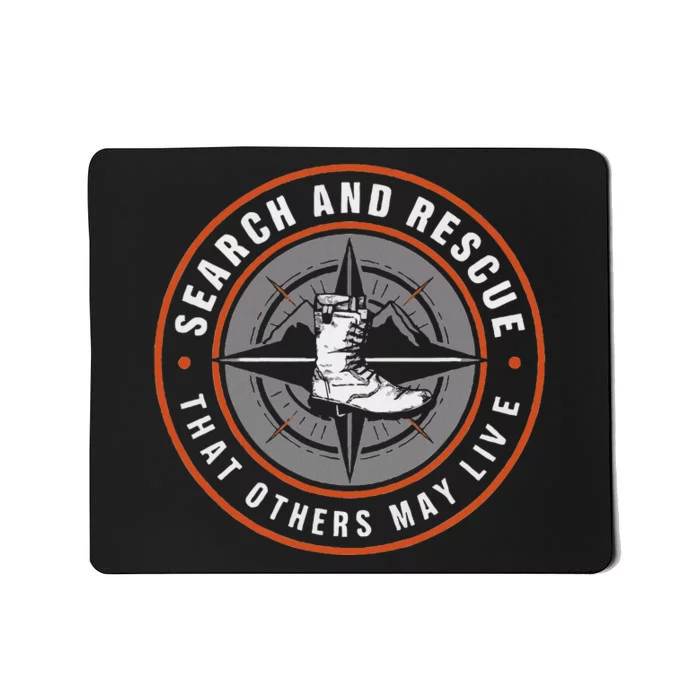 Search And Rescue Team Sar Emergency Response Mousepad