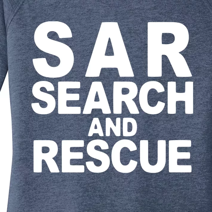 Search And Rescue SAR Search And Rescue Women's Perfect Tri Tunic Long Sleeve Shirt