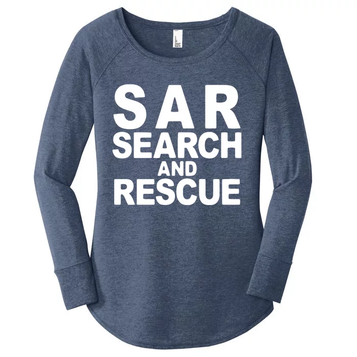 Search And Rescue SAR Search And Rescue Women's Perfect Tri Tunic Long Sleeve Shirt