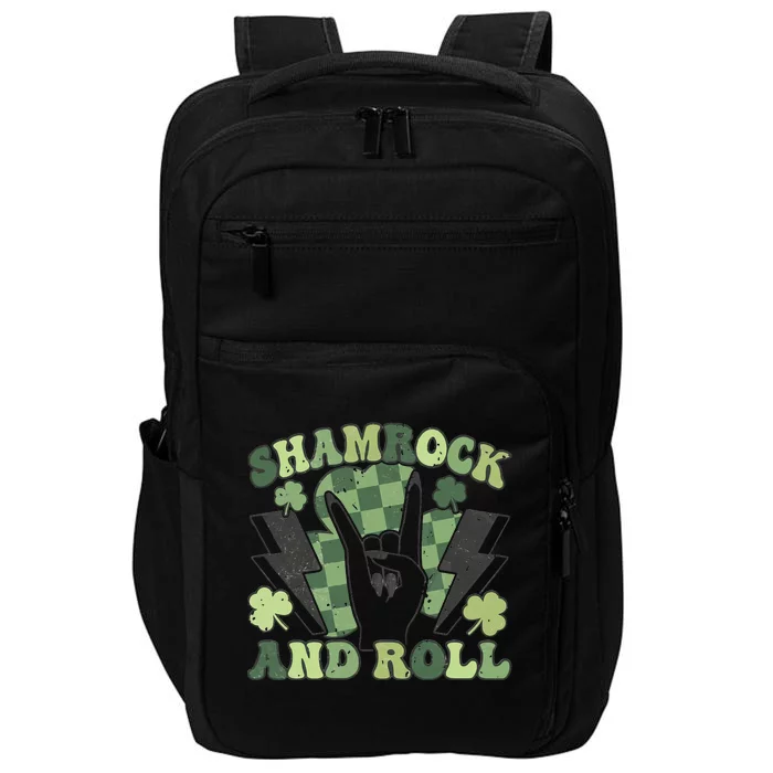 Shamrock And Roll St Patrick's Day Mug St Patty's Trending Gift Idea Impact Tech Backpack