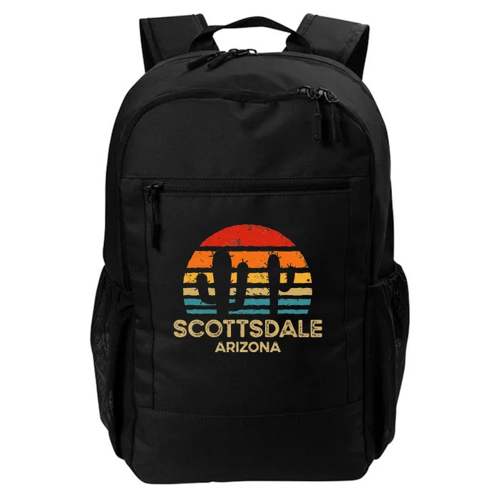 Scottsdale Arizona Retro Sunset Daily Commute Backpack