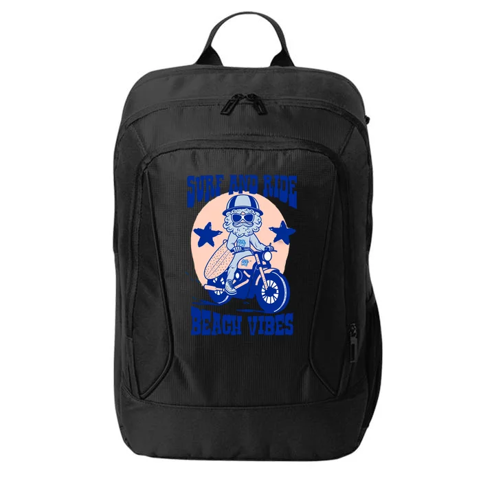 Surf And Ride Beach Vibes City Backpack