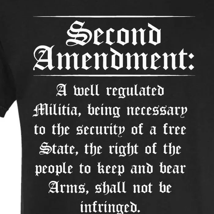 Second Amendment Rights Proud 2a Pro Gun Rights American Garment-Dyed Heavyweight T-Shirt