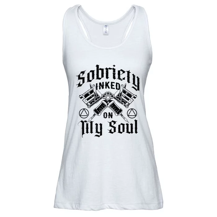 Sobriety Addiction Recovery Alcoholic Sober Living Ladies Essential Flowy Tank