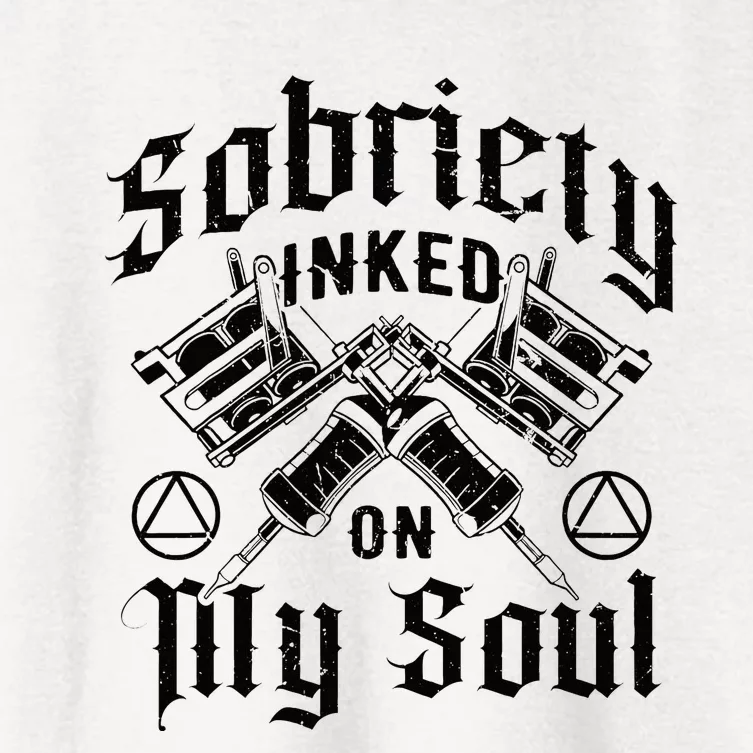 Sobriety Addiction Recovery Alcoholic Sober Living Women's Crop Top Tee