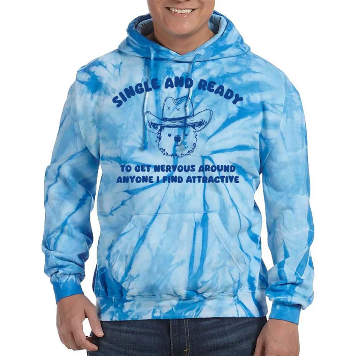 Single And Ready Tie Dye Hoodie