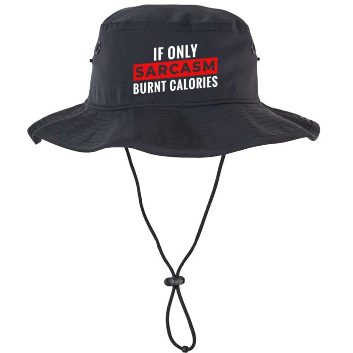 Sarcasm Burnt Calories Legacy Cool Fit Booney Bucket Hat