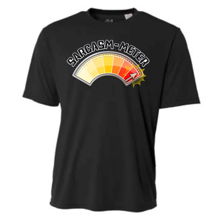 Sarcasm Meter High Cooling Performance Crew T-Shirt