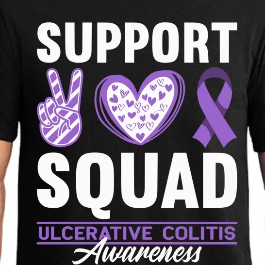 Support Awareness Squad I Ulcerative Colitis Ulcerosa Pajama Set