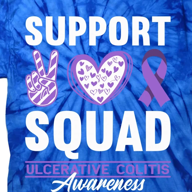 Support Awareness Squad I Ulcerative Colitis Ulcerosa Tie-Dye T-Shirt