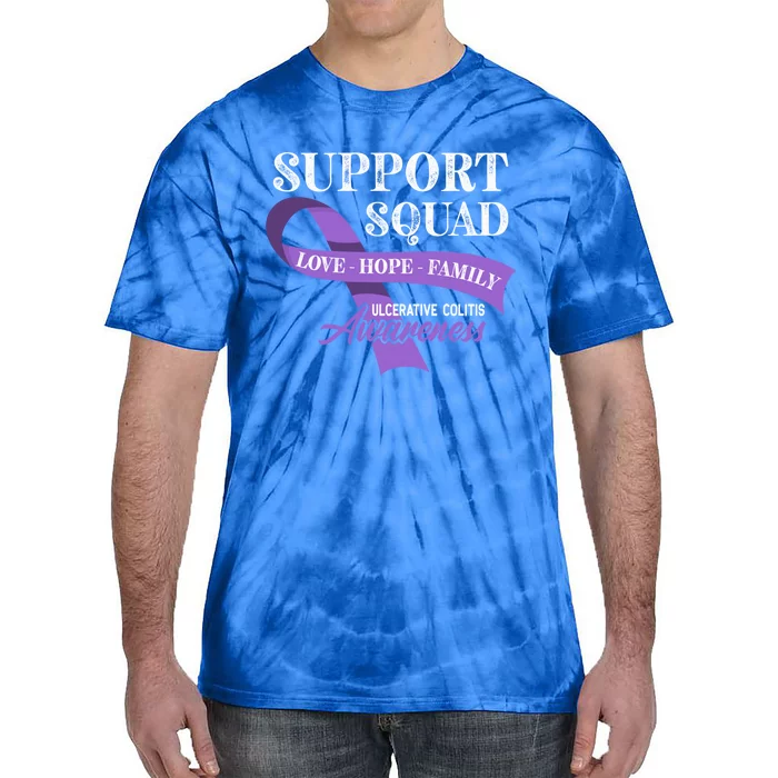 Support Awareness Squad I Ulcerative Colitis Ulcerosa Tie-Dye T-Shirt