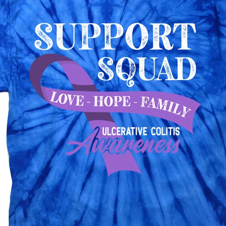 Support Awareness Squad I Ulcerative Colitis Ulcerosa Tie-Dye T-Shirt