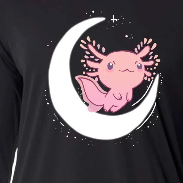 Space Axolotl Cooling Performance Long Sleeve Crew