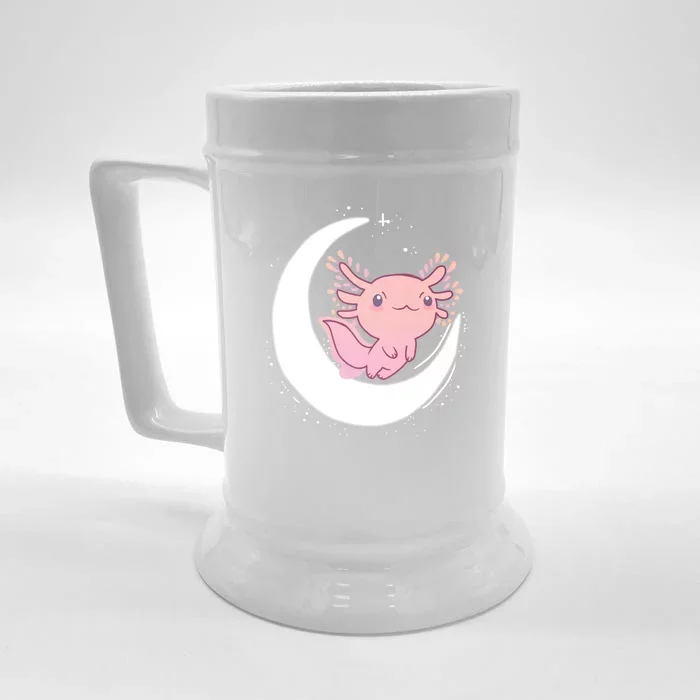 Space Axolotl Front & Back Beer Stein