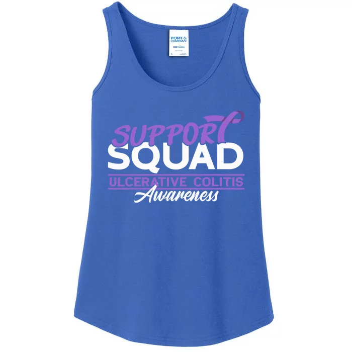 Support Awareness Squad I Ulcerative Colitis Ulcerosa Ladies Essential Tank