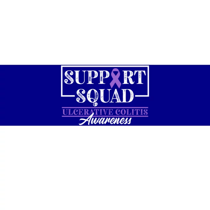 Support Awareness Squad I Ulcerative Colitis Ulcerosa Bumper Sticker