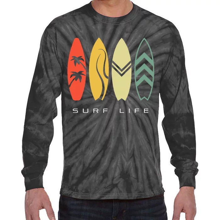 Surfing Apparel Surfer Surf Tie-Dye Long Sleeve Shirt